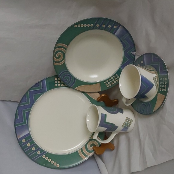 MIKASA INTAGLIO LIFE STYLE 5 PIECE SETTING DINNER FOR 1 - Picture 9 of 9